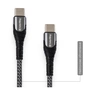 Дата кабель USB-C to USB-C 2.0m PD Fast Charging 65W 3A grey ColorWay (CW-CBPDCC039-GR) - зменшене зображення 9