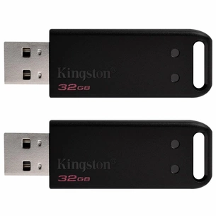 USB флеш накопичувач Kingston 2x32GB DataTraveler 20 USB 2.0 (DT20/32GB-2P) зображення 1