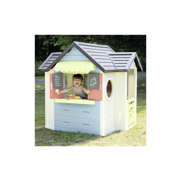 Игровой домик Smoby Life "Шеф Хаус" с кухней, кассой, наб. посуды и аксессуарами (7600810407) - изображение 8