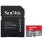 Карта пам'яті SanDisk 16GB microSDHC class 10 UHS-I A1 Ultra (SDSQUAR-016G-GN6TA) - зменшене зображення 1