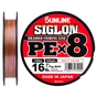 Шнур Sunline Siglon PE х8 150m 1.0/0.171mm 16lb/7.7kg Multi Color (1658.10.01) - зменшене зображення 1