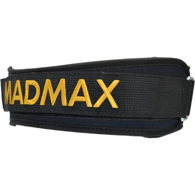 Атлетичний пояс MadMax MFB-313 Body Conform неопреновий Black M (MFB-313_M) - picture 7