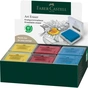 Ластик Faber-Castell «Клячка» Kneadable Art в пластиковой коробке, цвета ассорти (24292) - уменьшенное изображение 5