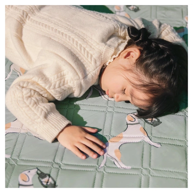 Туристичний килимок Naturehike для пікніка CNK2350WS010 145x170 см зелений з принтом (6976507661676) - picture 8