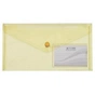 Папка - конверт Buromax DL (240x130мм) TRAVEL, yellow (BM.3938-08) - зменшене зображення 1
