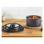 Кришка для посуду Tefal Ingenio, набір 3 шт, скло, пластик, чорний (L9849053) - зменшене зображення 4