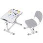 Парта зі стільцем FunDesk Olea Grey (516043) - зменшене зображення 8