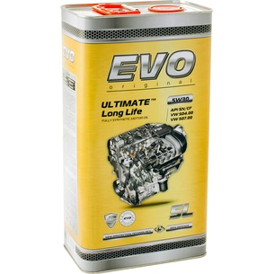 Моторна олива EVO ULTIMATE LongLife 5W30 5л (U LL 5L 5W-30) зображення 1