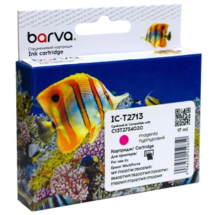 Картридж Barva Epson T2713 27XL (C13T27134020) 1100 c, Magenta (IC-T2713) зображення 1