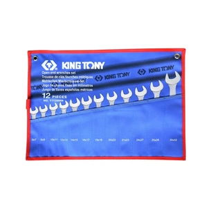 Ключ KING TONY ріжковий 12 шт. 6-32 мм (1112MRN) зображення 1