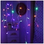 Гірлянда ColorWay Бахрома 3мx0.6м 100Led IP20 кольорова (CW-GF-100L36VMC) - зменшене зображення 8