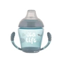 Поїльник-непроливайка Canpol babies з м'яким силіконовим носиком Sea Life сірий 230 мл (56/501_grey) - зменшене зображення 1
