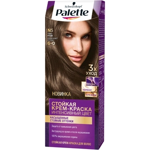 Фарба для волосся Palette 6-0 Темно-русявий 110 мл (3838905551597) зображення 1