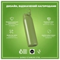Пляшка для води ION8 OneTouch Stainless Steel 1200 мл Khaki Green (I8SS1000KGRE) - зменшене зображення 4