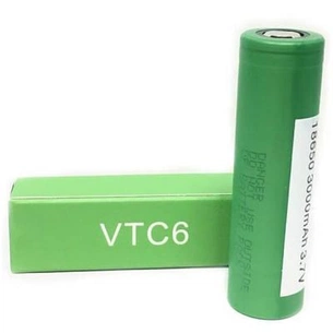 Акумулятор Sony VTC6 18650 3000 mAh (30А) (US18650VTC6) зображення 1