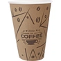 Стакани одноразові PRO service паперові Coffee Time 250 мл 50 шт. (4823071634969) - зменшене зображення 1
