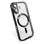 Чохол до мобільного телефона BeCover TPU Chrome Case (MagSafe) для Apple iPhone 16 Black (712070) - зменшене зображення 2