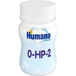 Дитяча суміш Humana 0-HP-2 Expert рідка молочна для недоношених дітей 90 мл (4031244720412) зображення 1