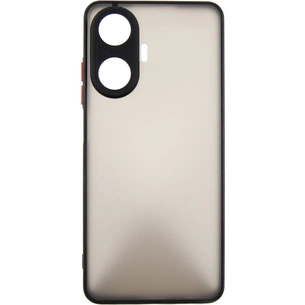 Чохол до мобільного телефона Dengos Matte Realme C55 (black) (DG-TPU-MATT-123) зображення 1