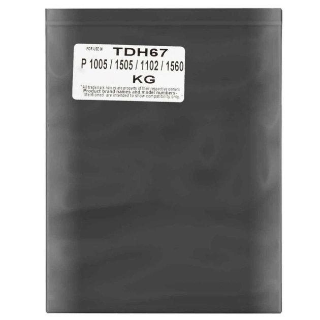 Тонер IPM HP LJ P1560/Canon 728/712/CB435A/CB436A/CE278A/CE285A 1кг/Ukr (UTSH87B-1) - зображення 1