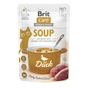 Вологий корм для кішок Brit Care Soup with Duck з качкою 75 г (8595602569182) - зменшене зображення 1