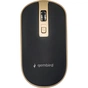 Мишка Gembird MUSW-4B-06-BG Wireless Black-Gold (MUSW-4B-06-BG) - зменшене зображення 1