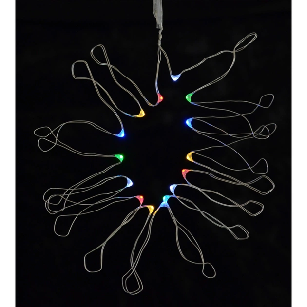 Гирлянда YES! Fun LED 15 ламп RGB 1,6 м (801116) - изображение 1