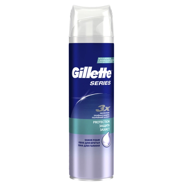 Піна для гоління Gillette Series Protection Захист 250 мл (3014260227081) - зображення 1