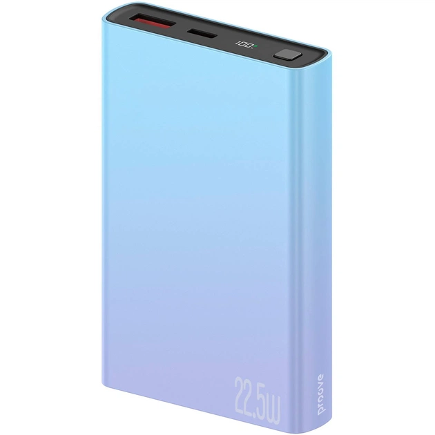 Універсальна мобільна батарея Proove Hyper Flux Plus 22.5W 10000mAh Gradient (2003000232639) - зображення 1