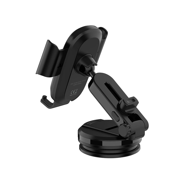 Універсальний автотримач ColorWay Dashboard Car Wireless Charger 15W Black (CW-CHAW037Q-BK) - picture 4