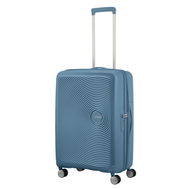 Валіза American Tourister Soundbox 71.5/81 л сіро-синя (32G*51002) - зображення 1