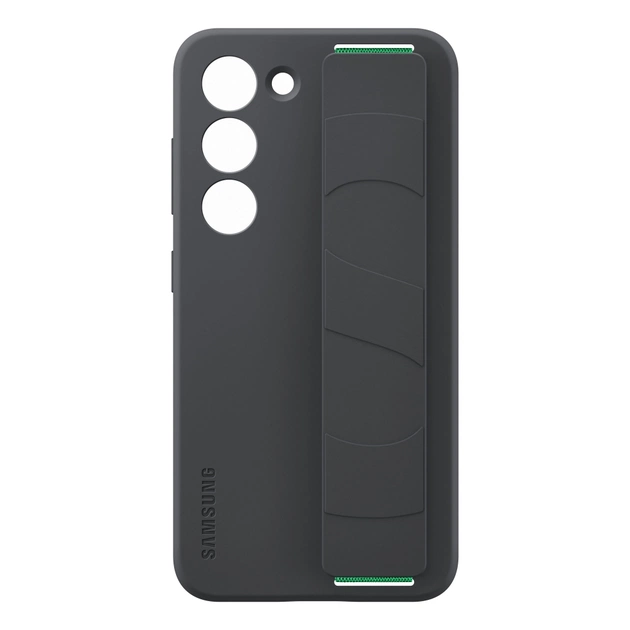 Чохол до мобільного телефона Samsung Galaxy S23 Silicone Grip Case Black (EF-GS911TBEGRU) - зображення 1