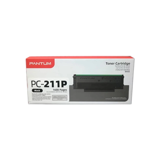 Тонер-картридж Pantum PC-211P 1.6K чип2023, M6500/M6500W/M6550NW/M6607NW, P2207/P2500W/P2500NW (PC-211P) - зображення 1