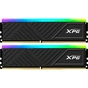 Модуль пам'яті для комп'ютера DDR4 32GB (2x16GB) 3600 MHz XPG Spectrix D35G RGB Black ADATA (AX4U360016G18I-DTBKD35G) - зменшене зображення 1