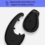 Мишка HP 920 Ergonomic Vertical Wireless/Bluetooth Black (6H1A4AA) - зменшене зображення 4