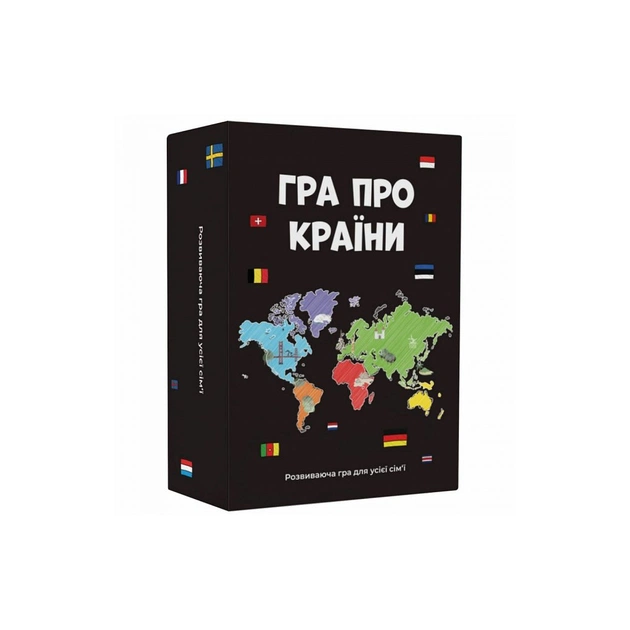 Настольная игра Memo Games Игра про Страны, украинский (1000175) - изображение 1
