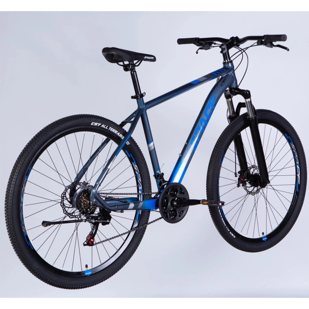 Велосипед Space 29" MERCURY DD FR рама-20" AL 2026 сіро-синій (OPS-SP-29-180) - изображение 3