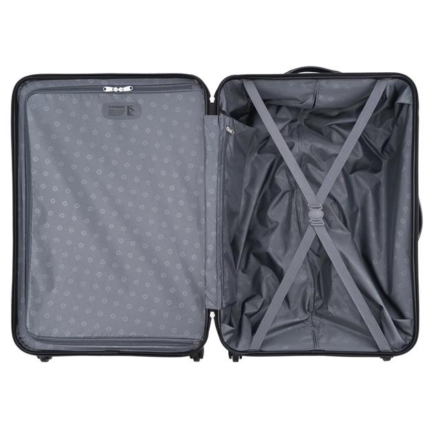 Валіза Wenger Amplar, велика, пластик, 4 колеса, синя (653141) - зображення 12