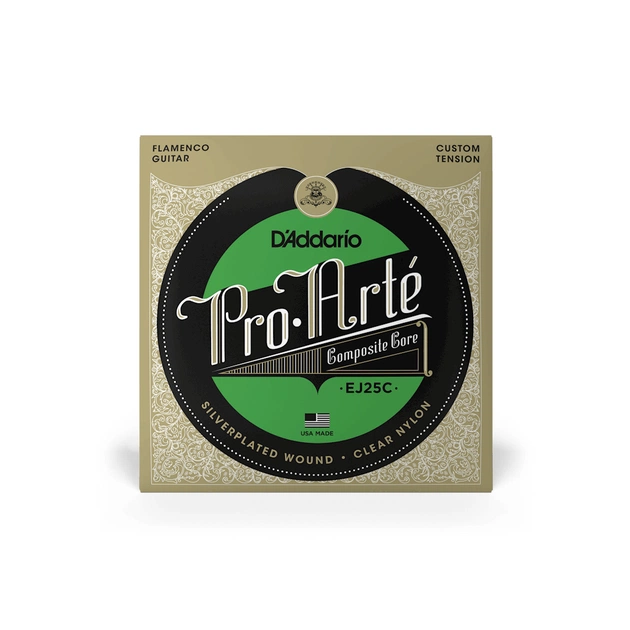 Струни для гітари D'Addario Pro-Arte Composite Flamenco Clear Nylon (EJ25C) - зображення 1