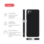 Чехол для мобильного телефона Intaleo Silicone Xiaomi Redmi Note 12 Pro 4G Black (1283126601033) - уменьшенное изображение 4