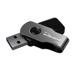 USB флеш накопичувач Wibrand 128GB Lizard Black USB 3.2 Gen 1 (USB 3.0) (WI3.2/LI128P9B) зображення 1