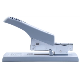 Степлер Buromax посиленої потужності 100 аркушів (скоби №23), 280х64х160 мм, сірий (BM.4286-09) зображення 1