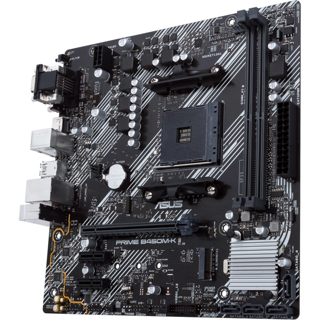 Материнська плата ASUS PRIME B450M-K II - picture 4