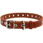 Нашийник для тварин Collar безрозмірний 20 мм 50 см (коричневий) (01516) - зменшене зображення 1