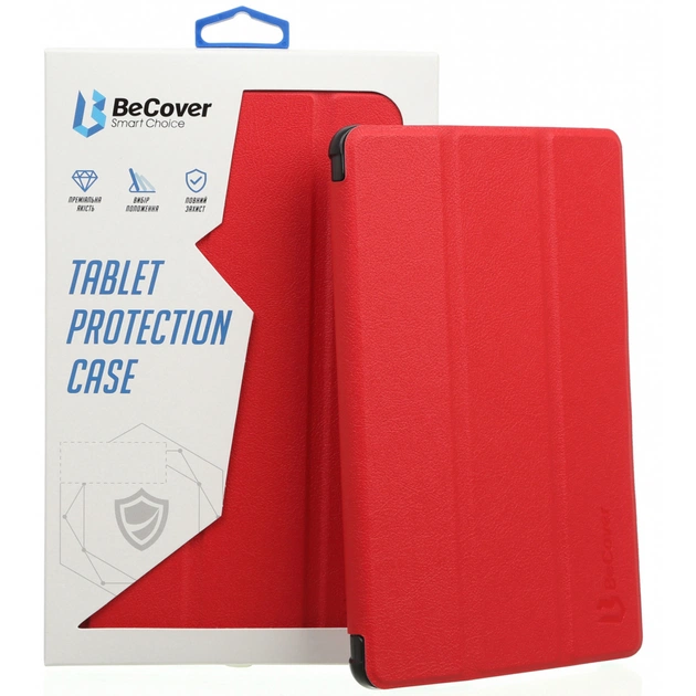 Чехол для планшета BeCover Smart Case Samsung Galaxy Tab A7 Lite SM-T220 / SM-T225 Red (706459) - изображение 1
