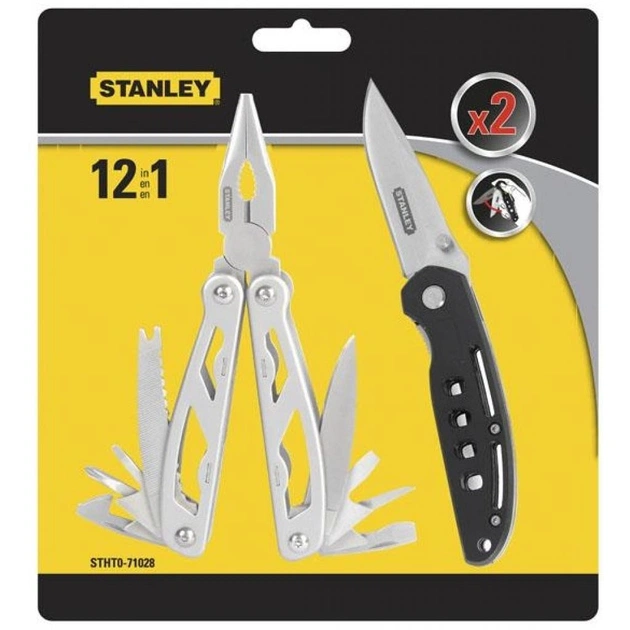 Мультитул Stanley 12 в 1 + складаний ніж (STHT0-71028) - изображение 1