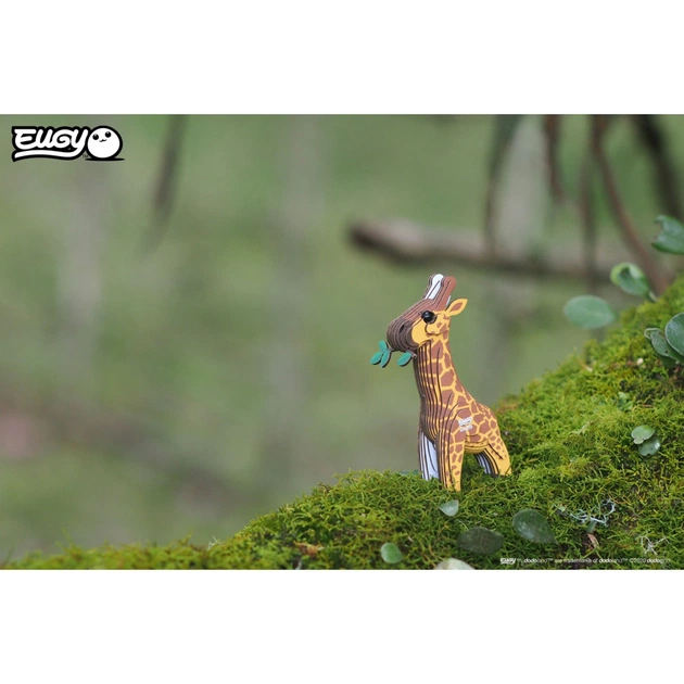 Пазл Eugy 3D Зоопарк Жираф (XEG-009) - picture 7