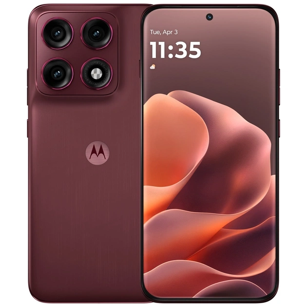 Мобільний телефон Motorola Edge 70 Pro 8/256GB Zinfandel (Burgundy) (PBC20088RS) - зображення 1