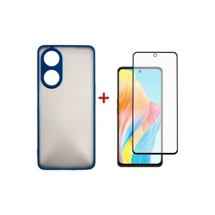 Чохол до мобільного телефона Dengos Kit for OPPO A98 5G case + glass (Blue) (DG-KM-39) зображення 1