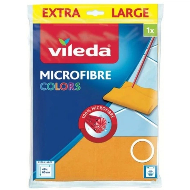 Ганчірка для підлоги Vileda З мікрофібри 1 шт. (4023103196506/4023103242609) - зображення 1